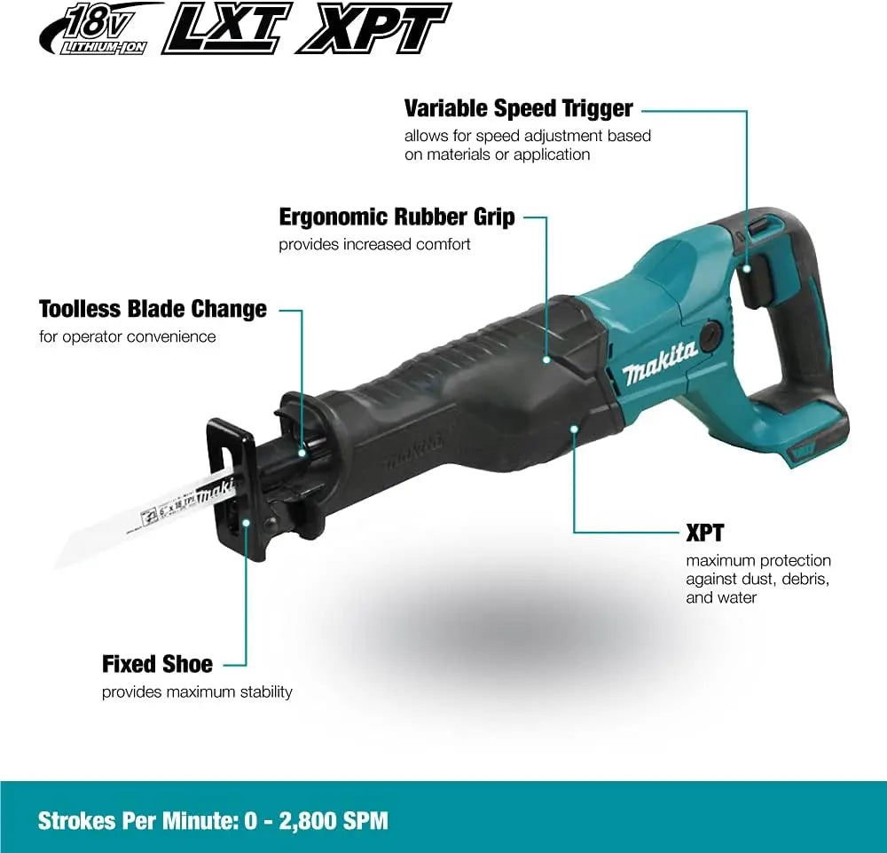 MAKITA DLX6079M - 18V LXT 6-Tool Combo Kit - 4.0A Makita