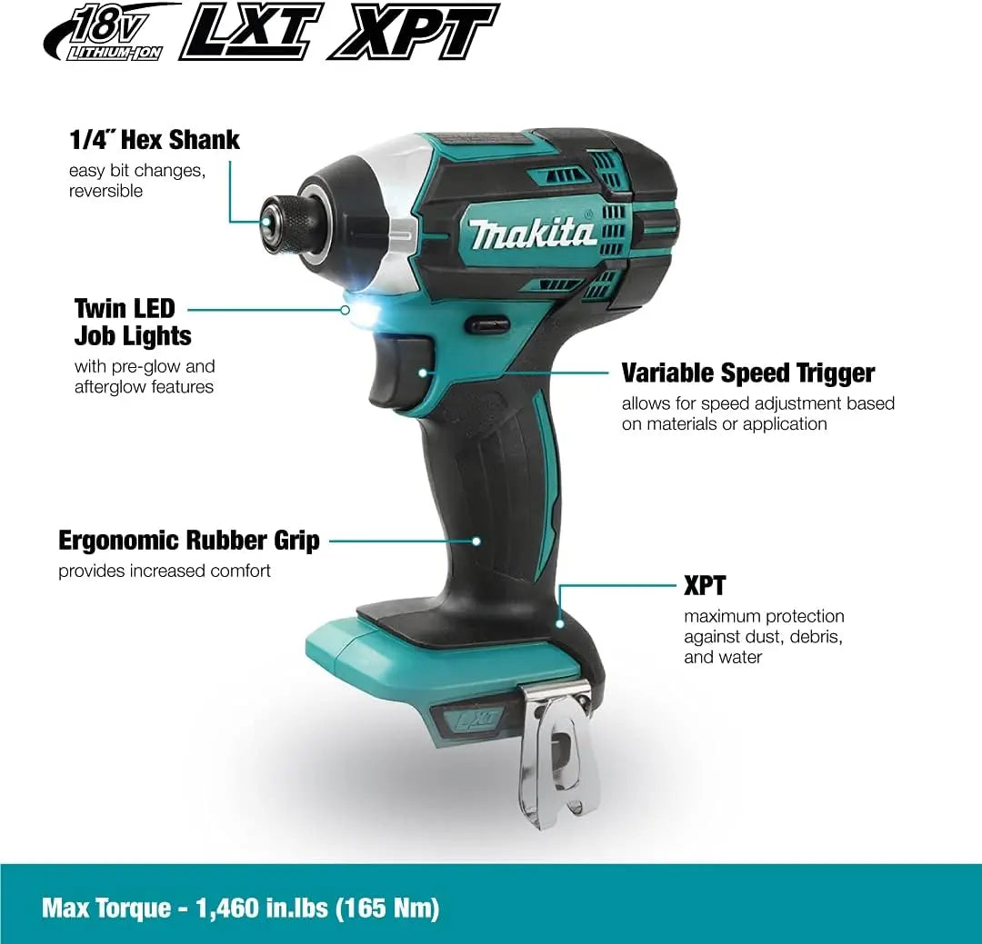MAKITA DLX6079M - 18V LXT 6-Tool Combo Kit - 4.0A Makita