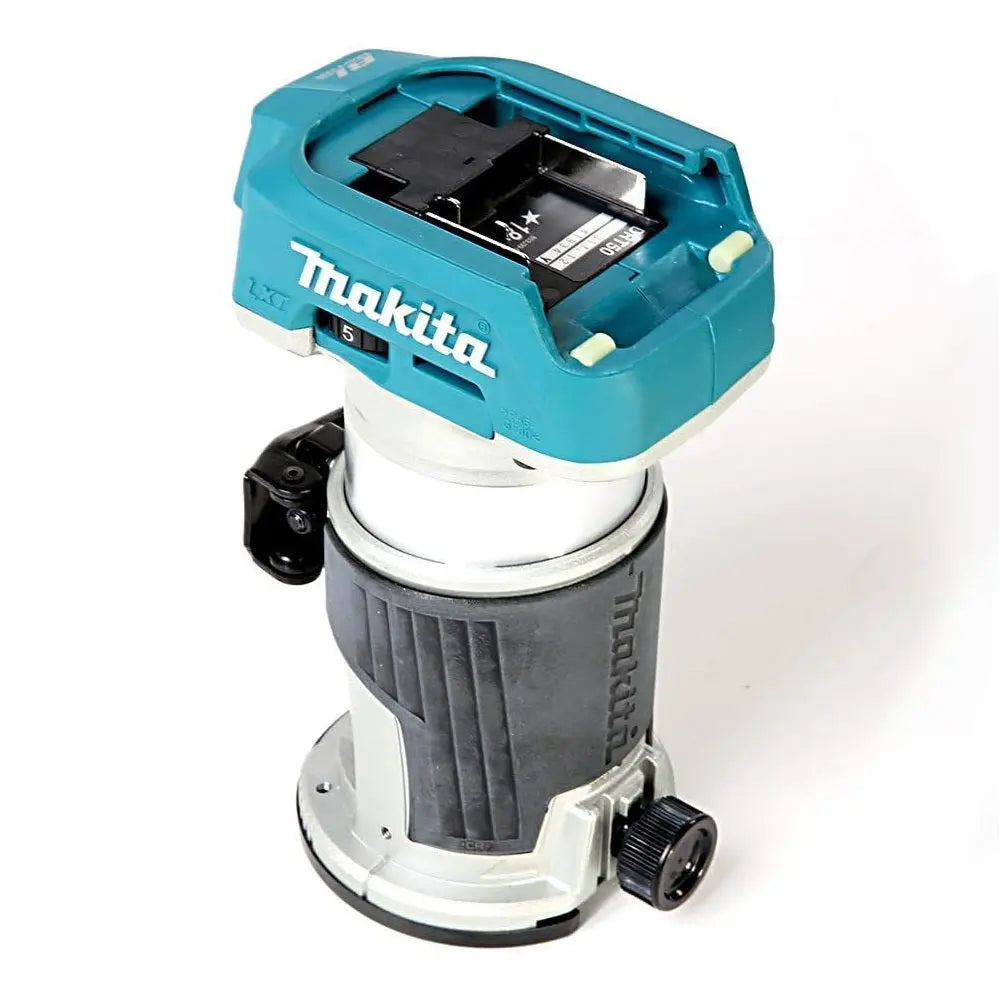 MAKITA DRT50ZX4 - 18V LXT Brushless Router (Tool only) W/Dust Extraction MAKITA