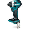 Makita DTD154Z 18 V LXT Tournevis à percussion 1/4 sans balais (outil uniquement)