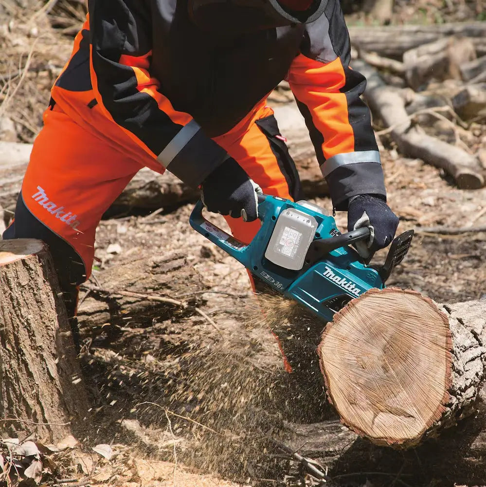 MAKITA DUC400PT2 - 16"  Chain Saw Kit (18VX@ - 5Ah) MAKITA