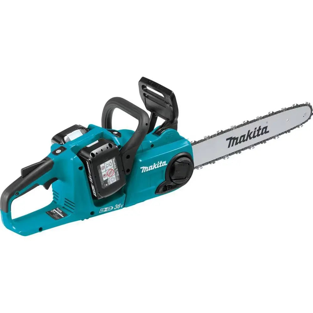 MAKITA DUC400PT2 - 16"  Chain Saw Kit (18VX@ - 5Ah) MAKITA