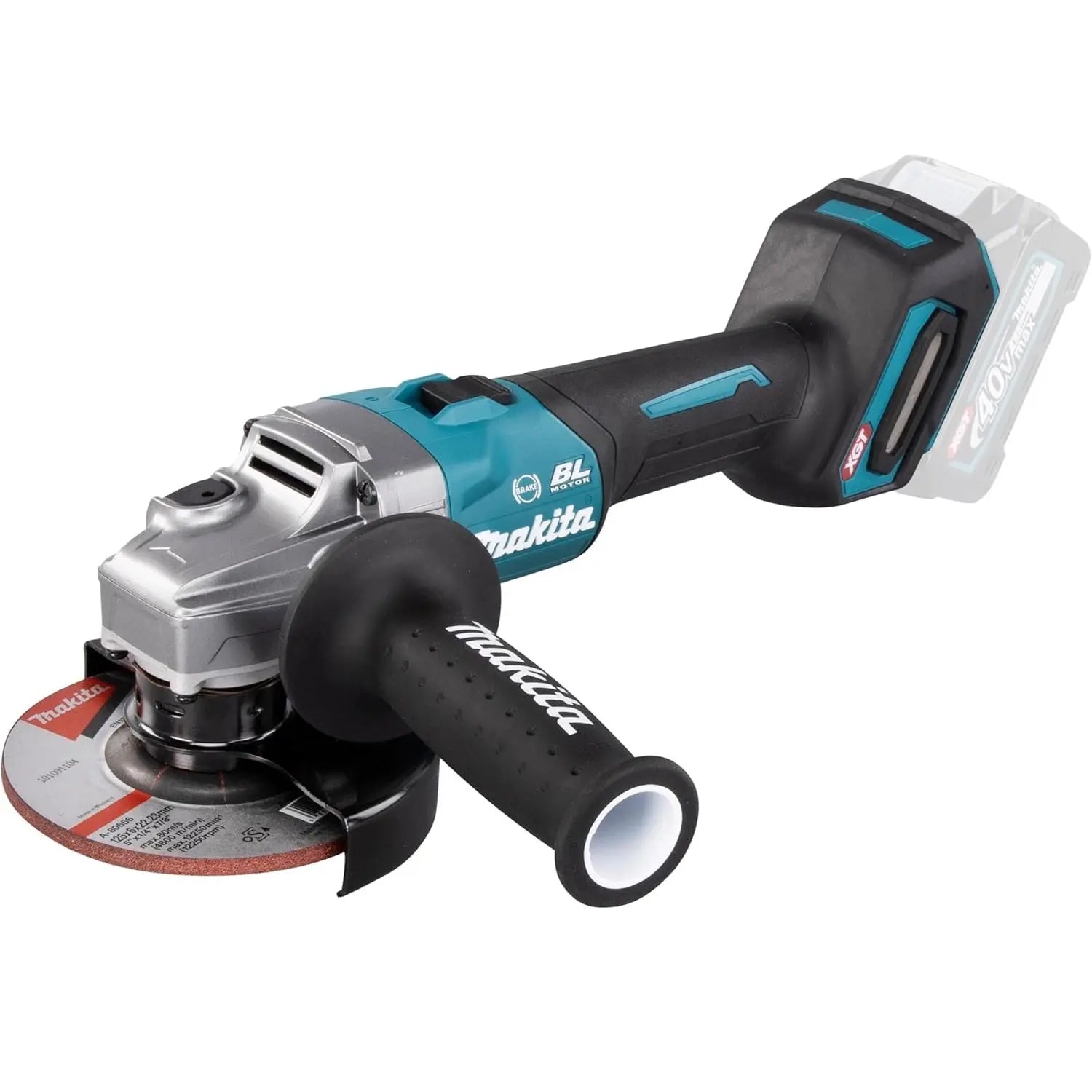 MAKITA GA005GZ - XGT 40V MAX Li-Ion Brushless 5” Angle Grinder (Slide Switch) TOOL ONLY MAKITA