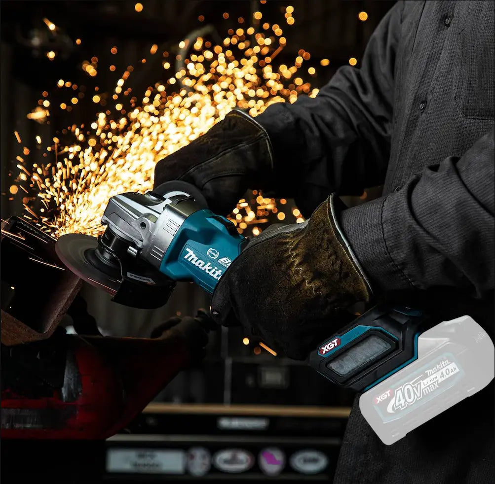 MAKITA GA023GZ - XGT 40V MAX Li-Ion Brushless AWS 5” Angle Grinder (Slide Switch / Variable Speed Makita
