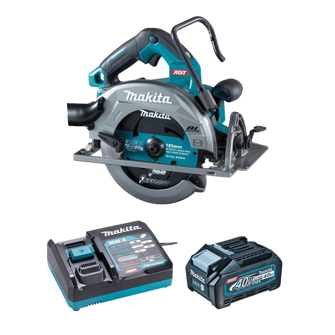 MAKITA HS003GM103  -  XGT 40V (4.0 Ah) MAX Li-Ion Brushless AWS 7-1/4” Circular Saw Kit - Wise Line Tools