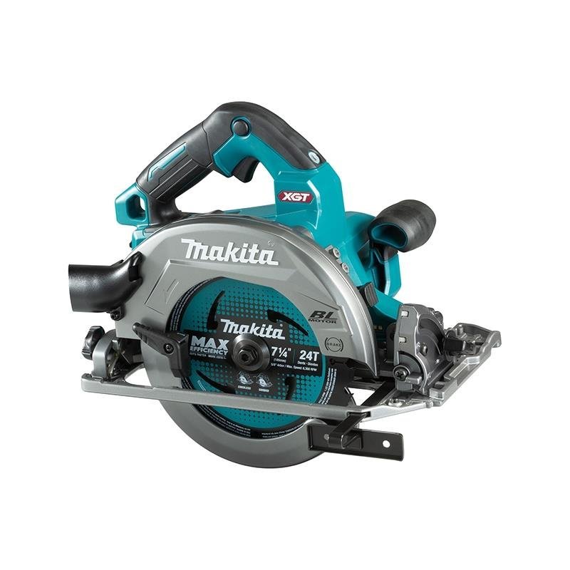 MAKITA HS004GZ  -  XGT 40V MAX Li-Ion Brushless 7-1/4” Circular Saw w/ Guide Rail Base - Wise Line Tools