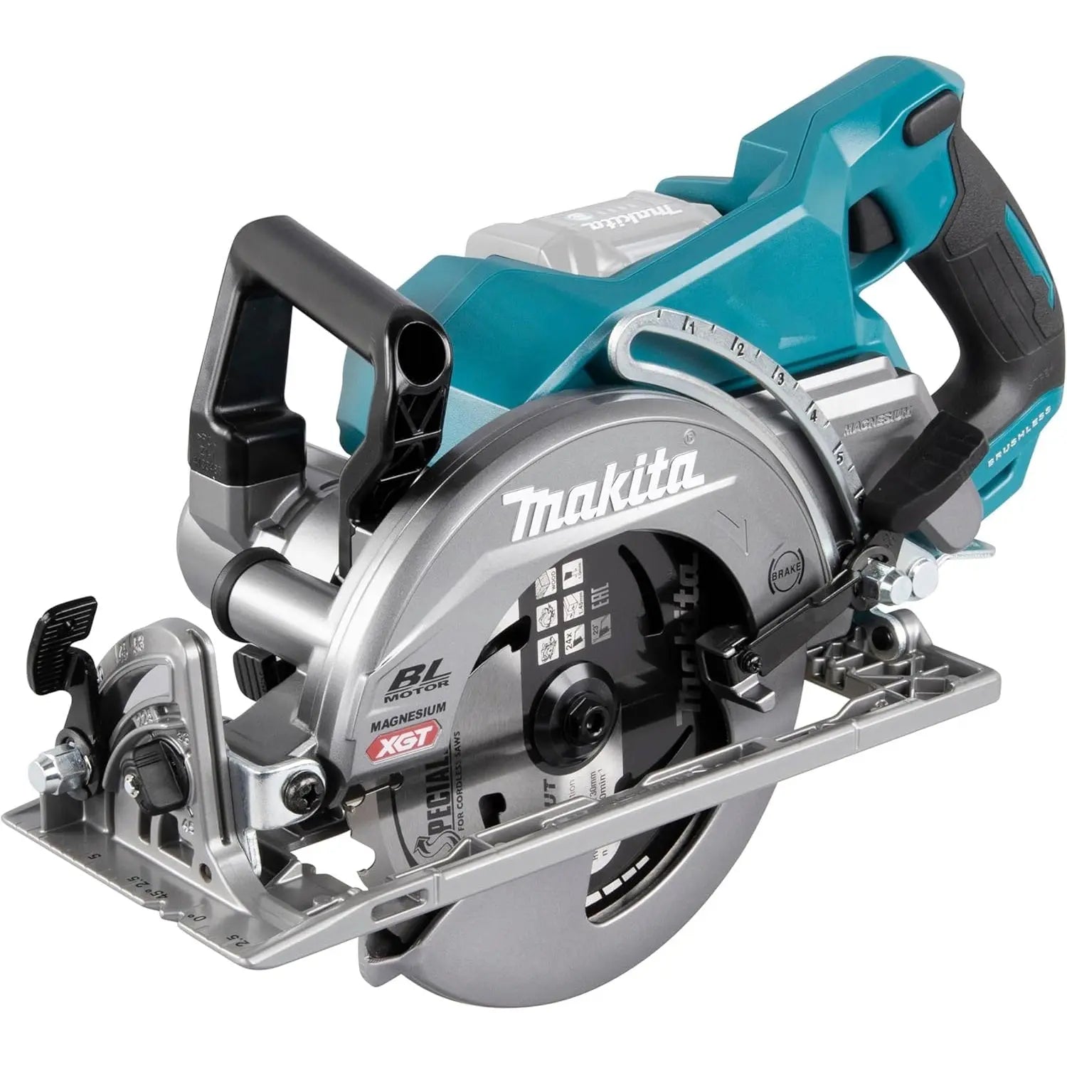 MAKITA RS001GZ - 40V MAX XGT Li-Ion BL 7-1/4” Rear-Handle Circular Saw (Tool Only) MAKITA