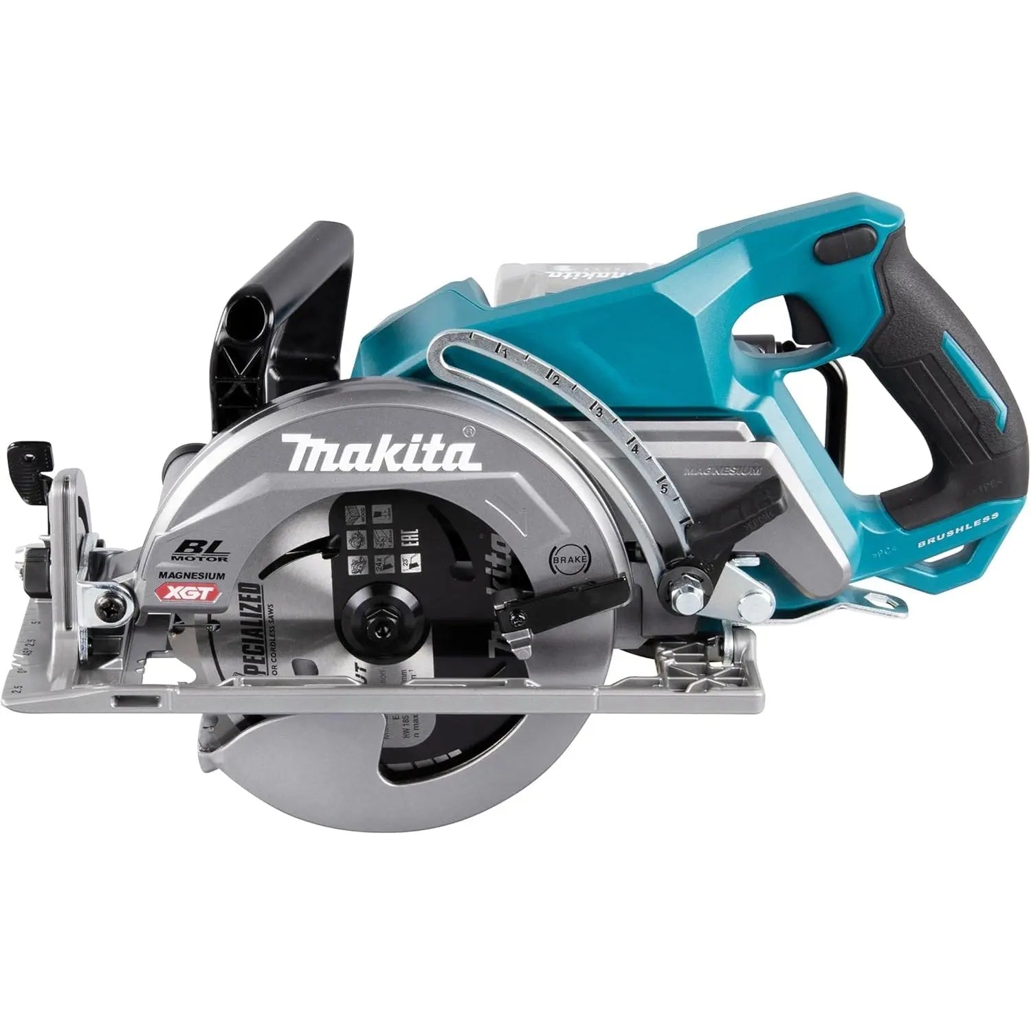 MAKITA RS001GZ - 40V MAX XGT Li-Ion BL 7-1/4” Rear-Handle Circular Saw (Tool Only) MAKITA