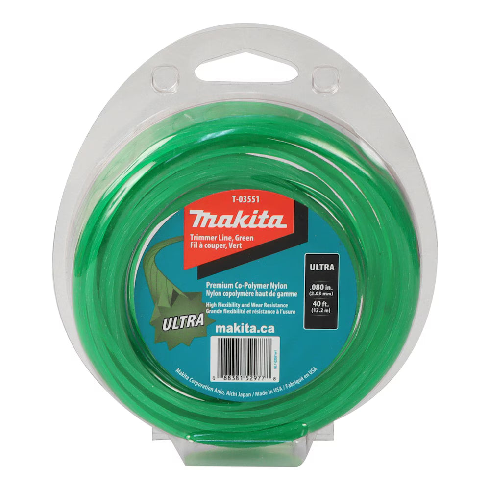 MAKITA T-03551  -  40' x .080" Roll String Trimmer Line MAKITA