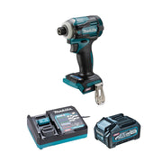 MAKITA TD001GM103  -  XGT 40V (4.0 Ah) MAX Li-Ion Brushless 1/4” Impact Driver Kit - Wise Line Tools