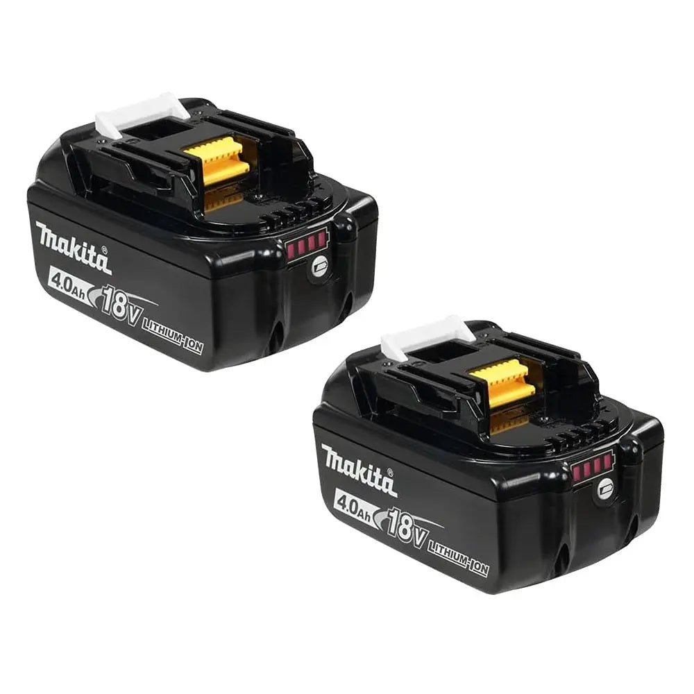 MAKITA Y-00315 - 18V Dual Port Rapid Charger with 2 4.0Ah Ba MAKITA