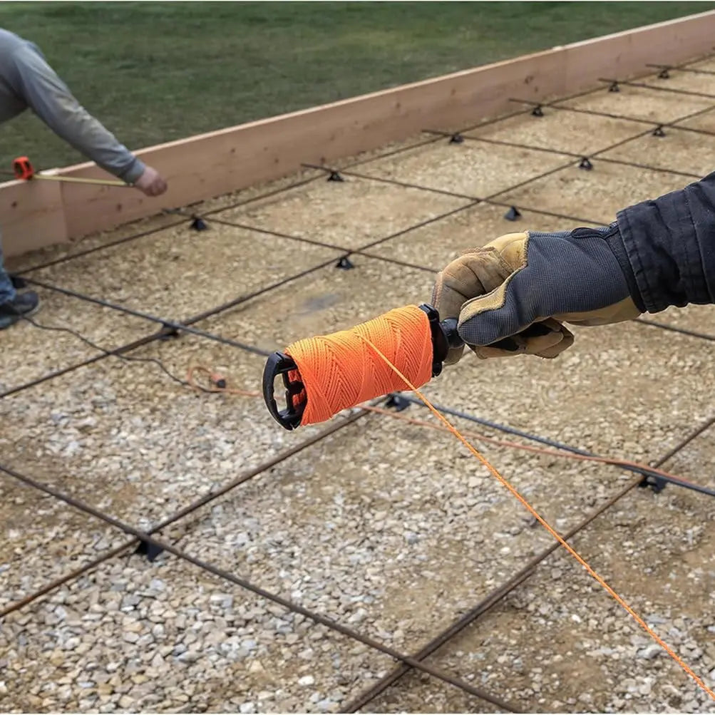 MARSHALLTOWN 634 - 250' Braided Nylon Mason's Line-Orange MARSHALLTOWN