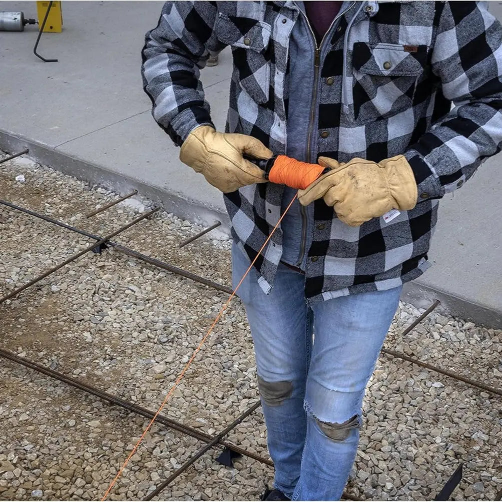 MARSHALLTOWN 634 - 250' Braided Nylon Mason's Line-Orange MARSHALLTOWN