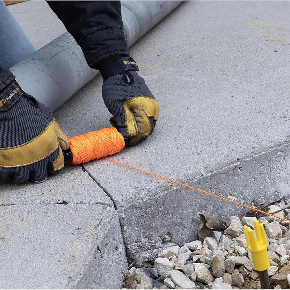 MARSHALLTOWN 634 - 250' Braided Nylon Mason's Line-Orange MARSHALLTOWN