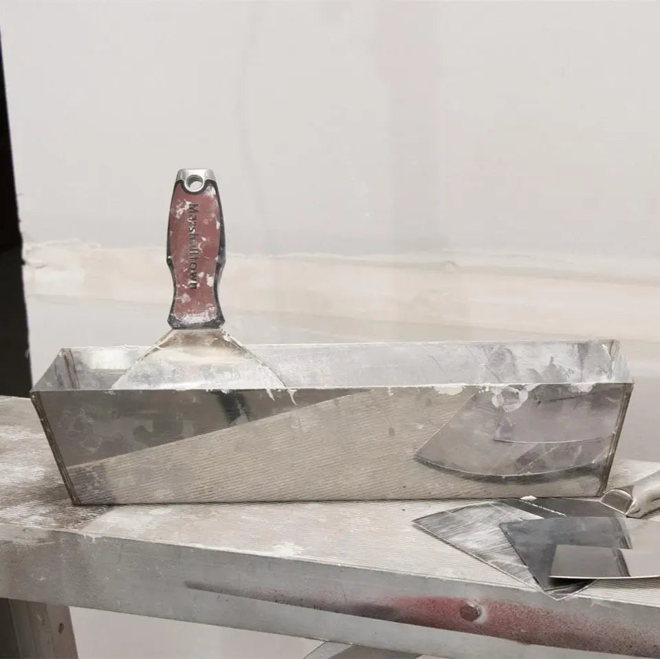 MARSHALLTOWN 6396 - 14" Heli-Arc SS Drywall Mud Pan MARSHALLTOWN