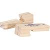 Marshalltown 86- Blocs de ligne en bois 48" 3 3/4" (paire) 