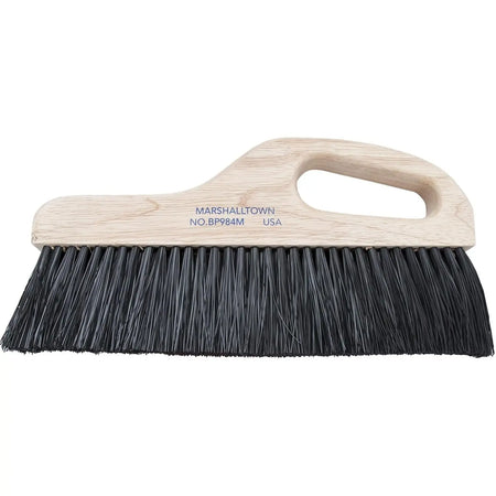 Marshalltown BP984M - Balai de finition en poly noir 12 po - Moyen 