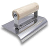 MARSHALLTOWN CE510S - 6 X 4 SS Edger; 3/4R, 7/8L-Wood Handle