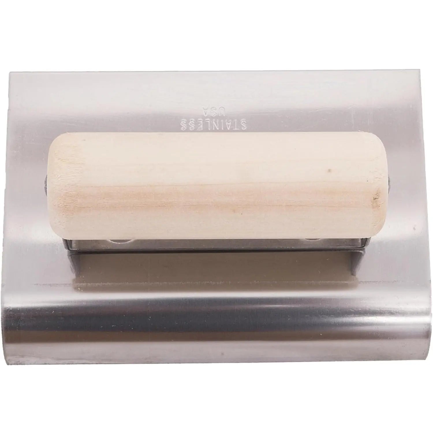 MARSHALLTOWN CE510S - 6 X 4 SS Edger; 3/4R, 7/8L-Wood Handle MARSHALLTOWN