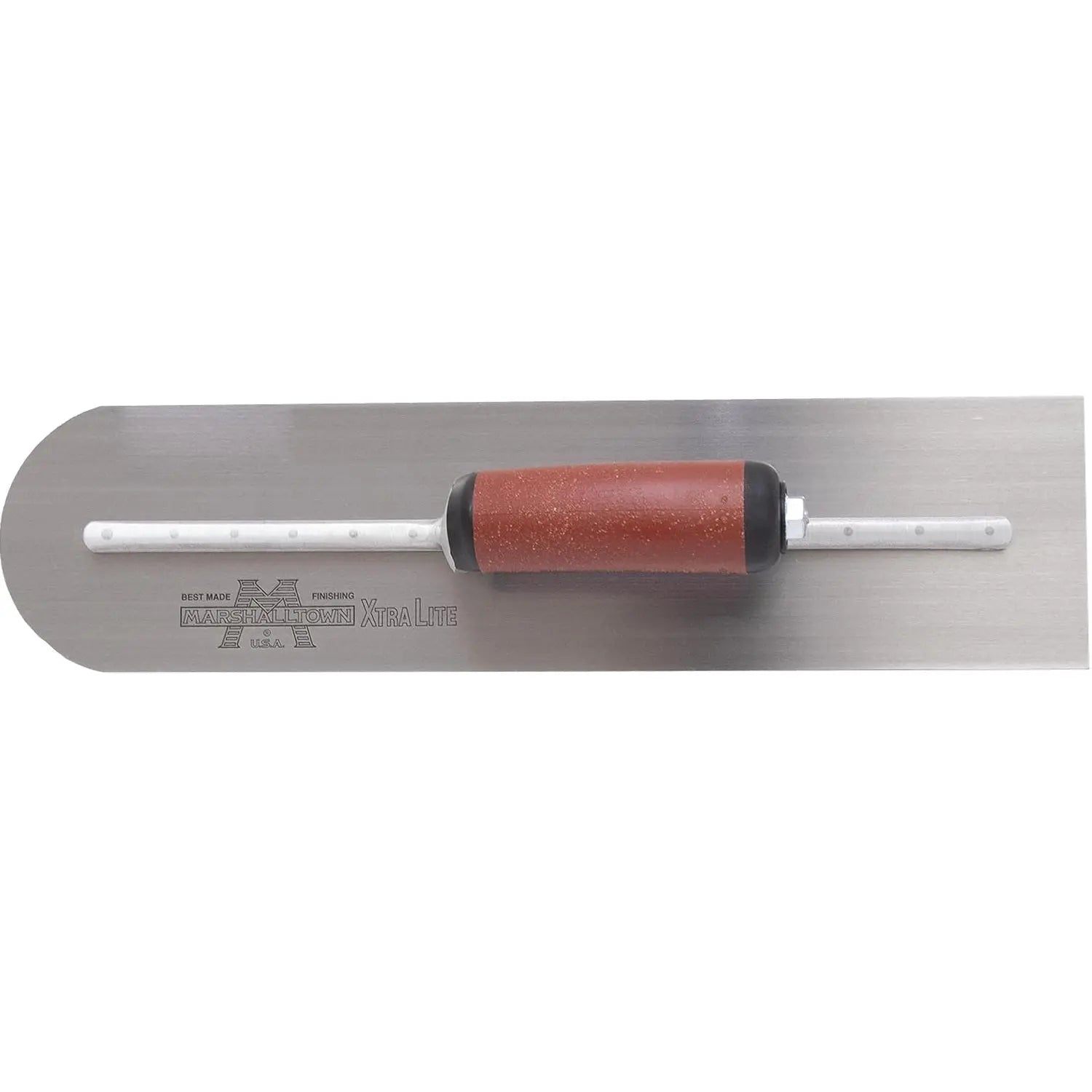MARSHALLTOWN MXS81REDC - 18 X 4 Rounded Front Finishing Trowel - DuraCork Handle MARSHALLTOWN