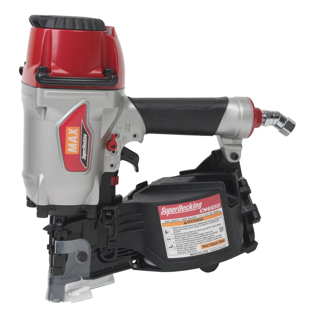 MAX CN665D  -  DECKING COIL NAILER - Wise Line Tools