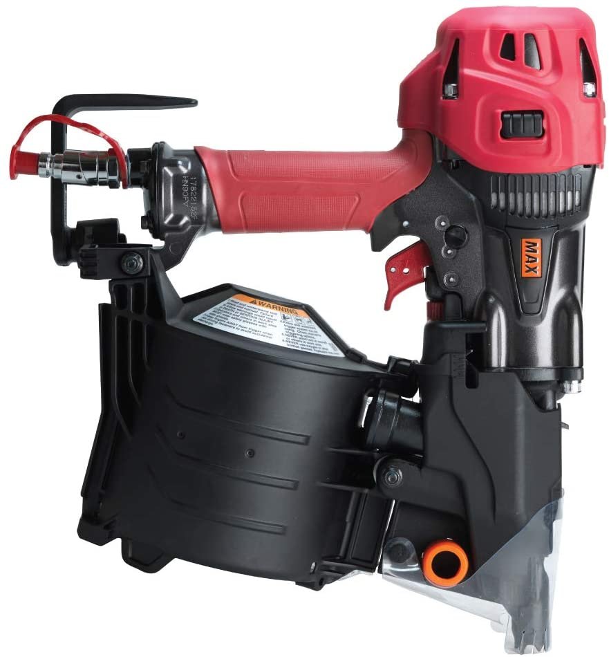 MAX HN90F PowerLite® High Pressure Framing Coil Nailer up to 3-1/2" - Wise Line Tools