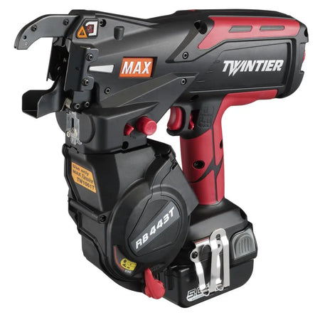 MAX RB443T Rebar Tying Tool up to #7 x #7 with 19ga wire - Wise Line Tools