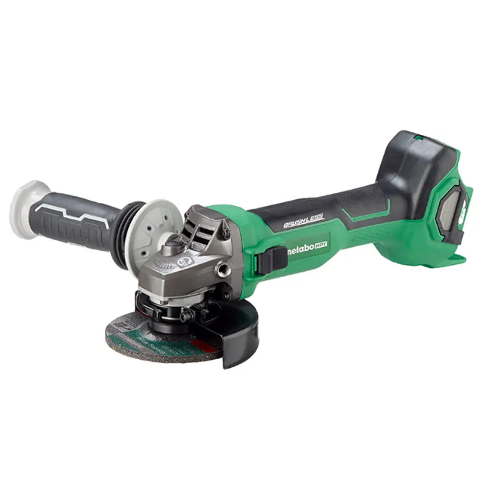 METABO G3612DAQ6 - 36V MultiVolt™ Brushless 4-1/2 Inch Slide Switch Grinder (Tool Body Only) METABO