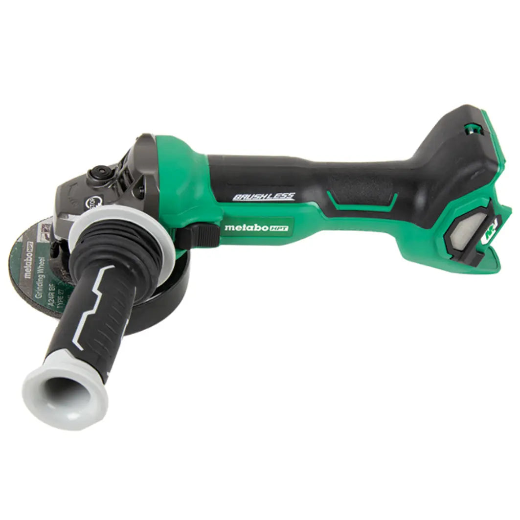 METABO G3612DAQ6 - 36V MultiVolt™ Brushless 4-1/2 Inch Slide Switch Grinder (Tool Body Only) METABO