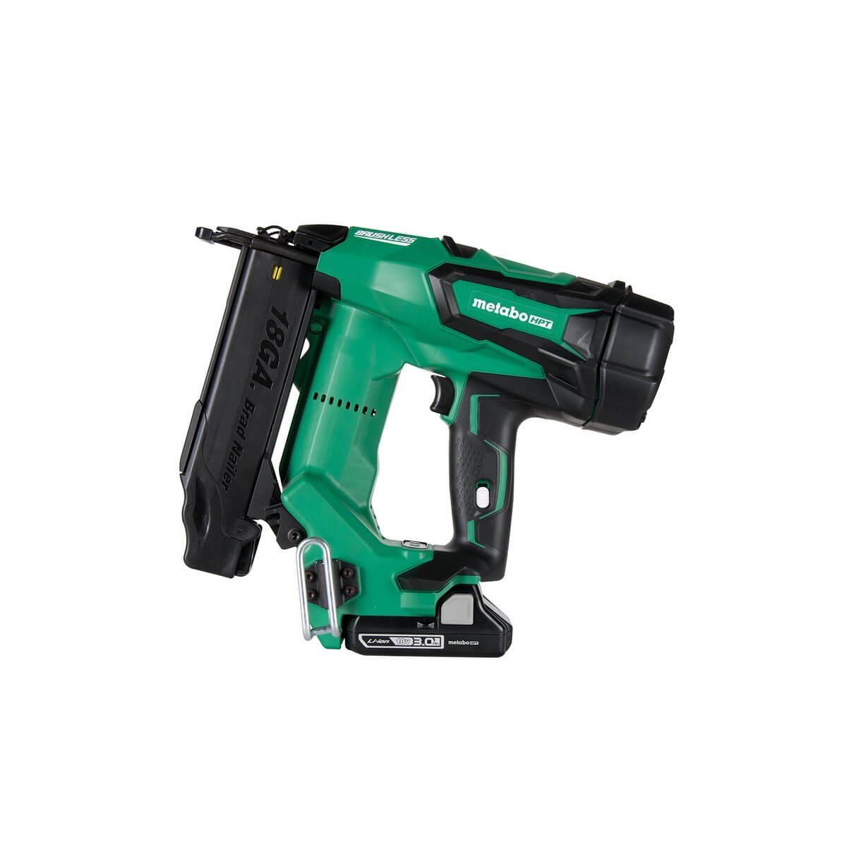 METABO NT1850DE  -  Li-Ion 18 Gauge Cordless Brad Nailer, 5/8" to 2" METABO