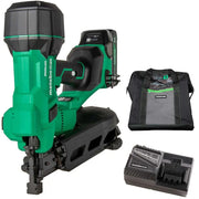 METABO NV1845DAM - 18V MultiVolt 1-3/4" Coil Roofing Nailer Kit METABO