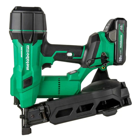 METABO HPT NV1845DAM - 18V MultiVolt 1-3/4" Coil Roofing Nailer Kit
