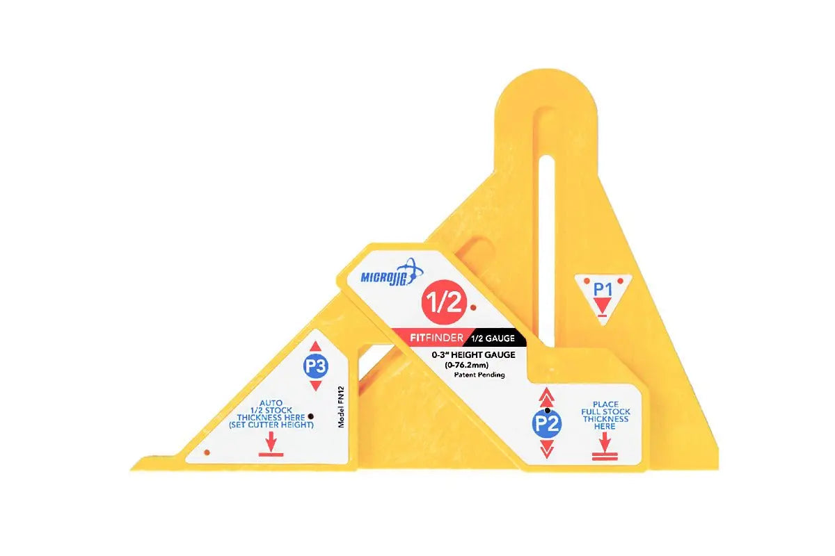 MICROJIG FN12  - FitFinder Automatic Thickness Finder - Wise Line Tools