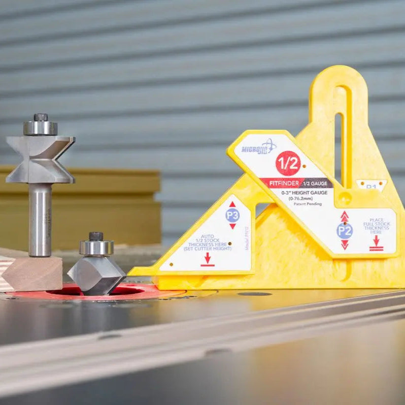 MICROJIG FN12  - FitFinder Automatic Thickness Finder - Wise Line Tools