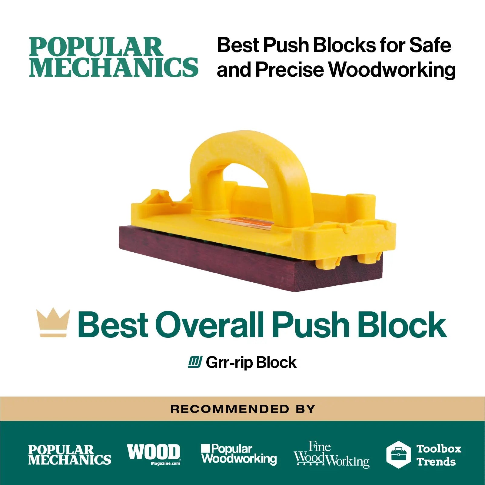 MICROJIG GB-1 - BLOCK Smart Pushblock MICROJIG