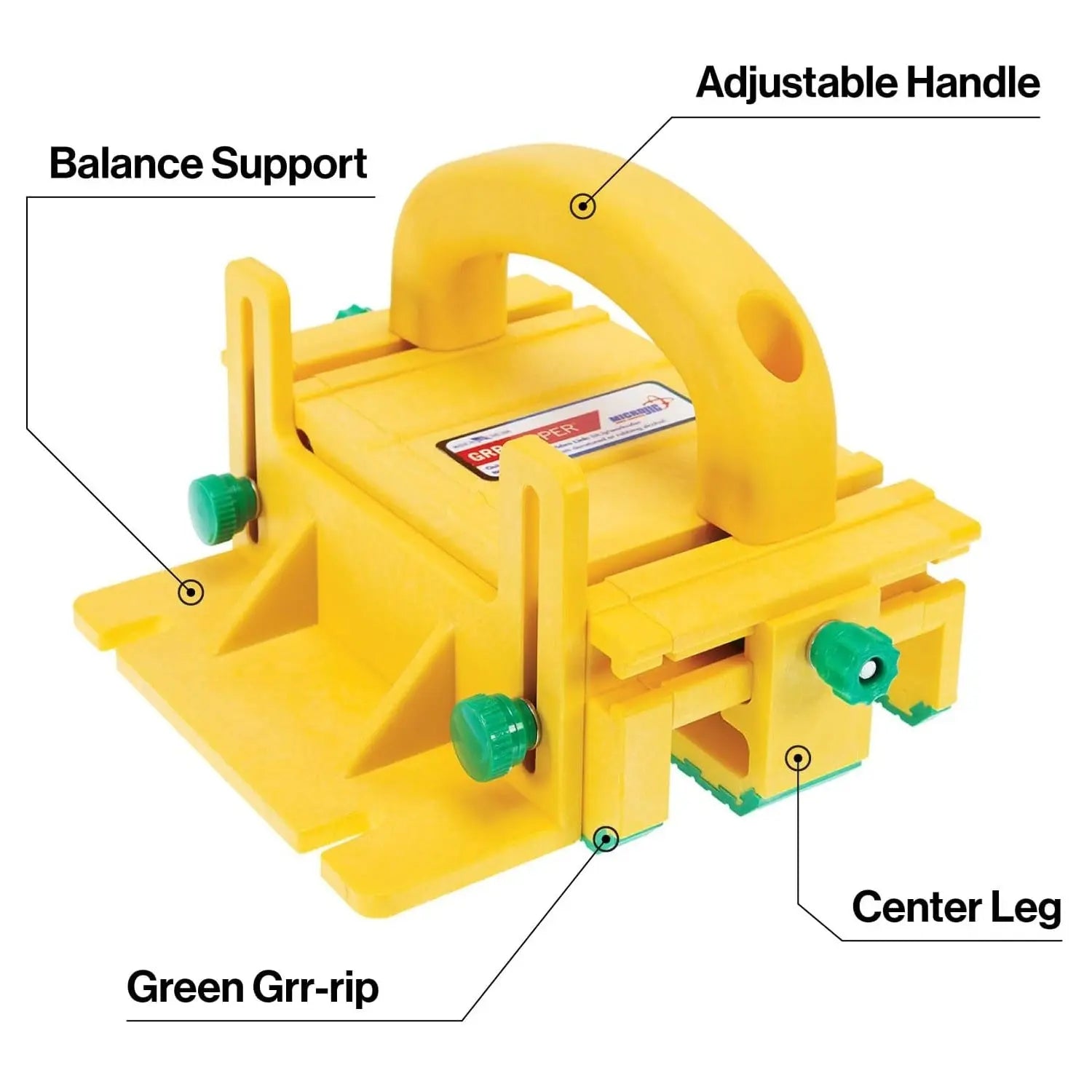 MICROJIG GR-100 - GRR-RIPPER 3D Pushblock MICROJIG