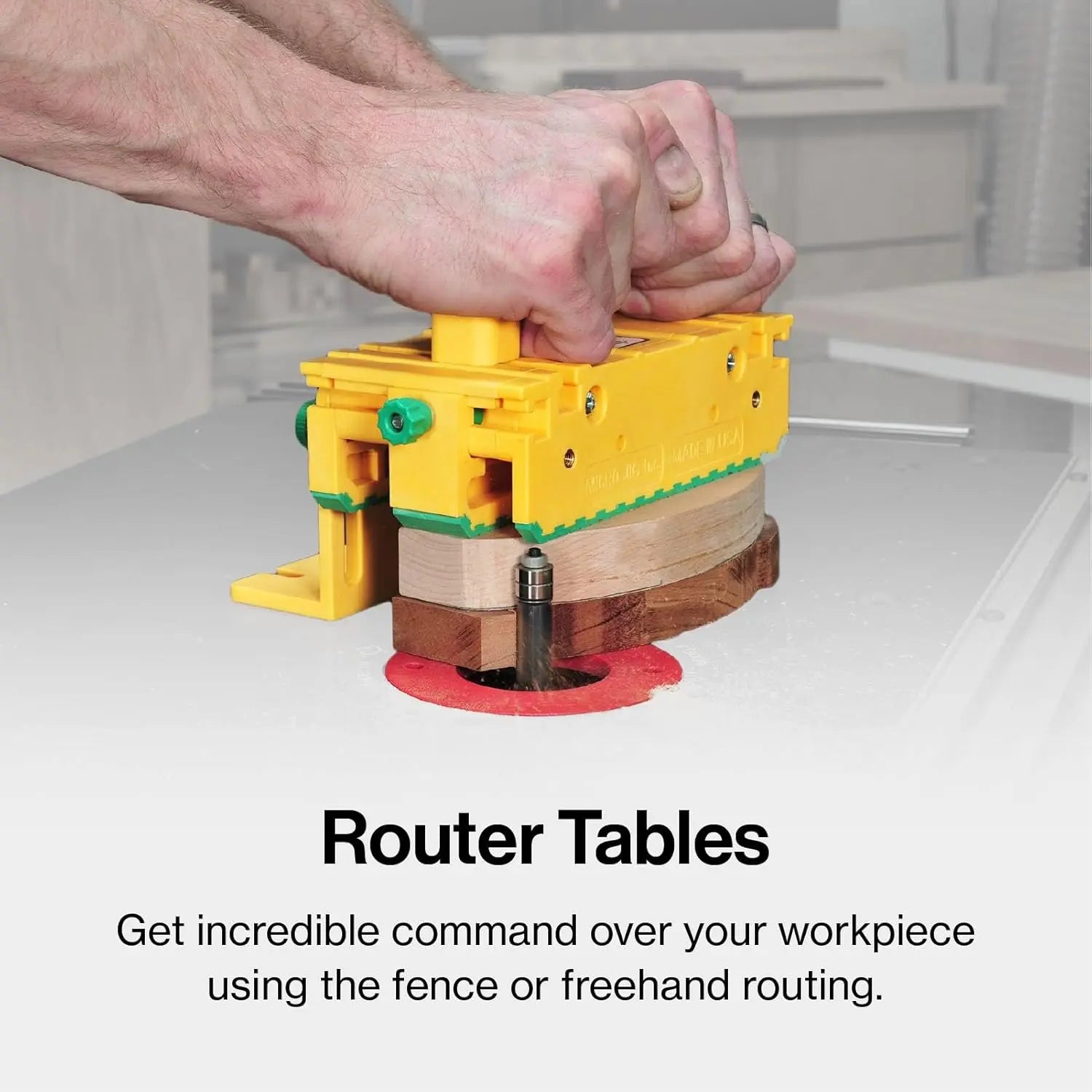 MICROJIG GR-100 - GRR-RIPPER 3D Pushblock MICROJIG