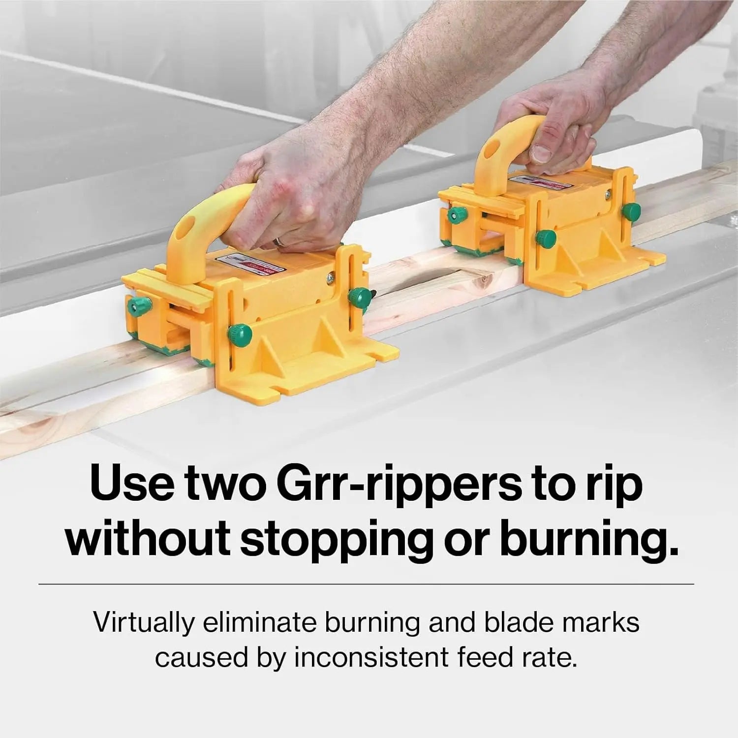 MICROJIG GR-100 - GRR-RIPPER 3D Pushblock MICROJIG