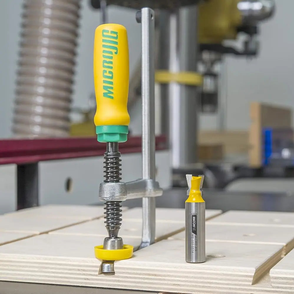 MICROJIG MB-050-0514 - MATCHFIT Dovetail Router Bit (1/2"-14°) MICROJIG