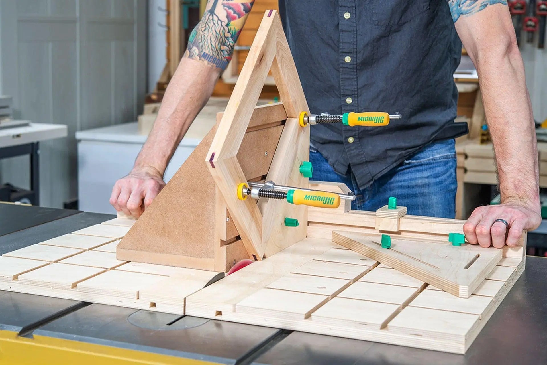 MicroJig ZEROPLAY Miter Bar 2-Pack - ZP750-B2S2 - Wise Line Tools