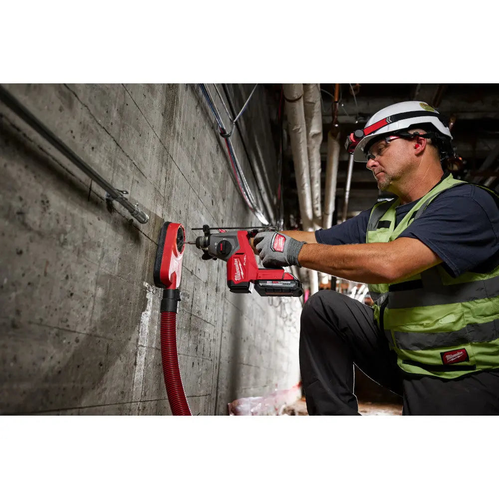 MILWAUKEE 2908-DE - M18 FUEL™ HAMMERVAC™ 5/8" Dedicated Dust Extractor - Wise Line Tools