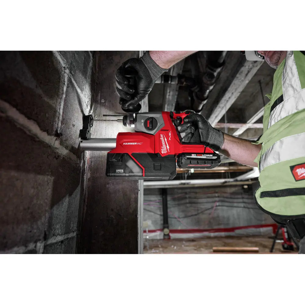 MILWAUKEE 2908-DE - M18 FUEL™ HAMMERVAC™ 5/8" Dedicated Dust Extractor - Wise Line Tools