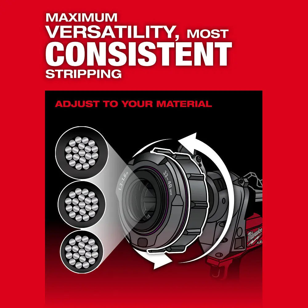 MILWAUKEE 2937-20 - M18 FUEL™ Covered Conductor Cable Stripper MILWAUKEE