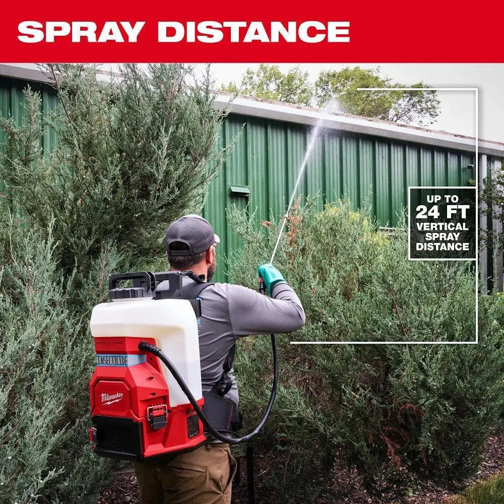 MILWAUKEE 3019-20PS - M18™ 4-Gallon Backpack Sprayer w/ SWITCH TANK™ (Tool Only) - Wise Line Tools