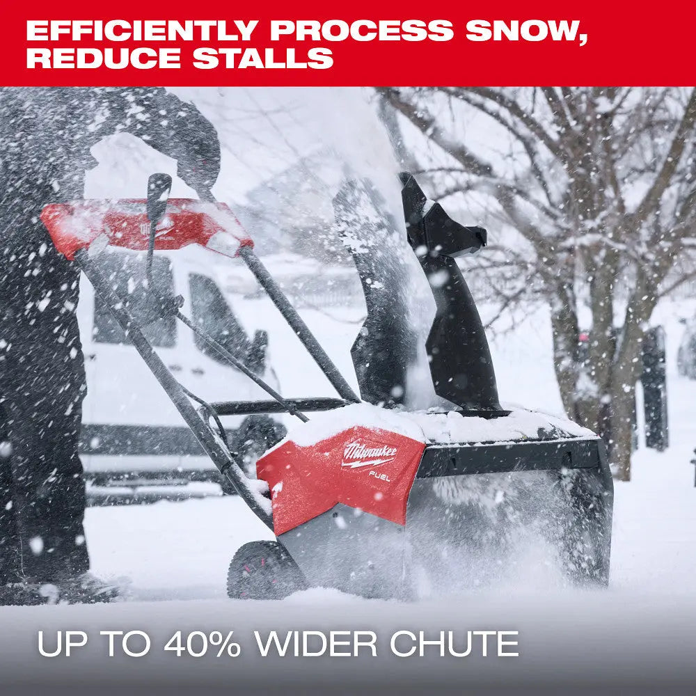 MILWAUKEE 3036-22HD - M18 FUEL™ 21" Auger Propelled Dual Battery Single Stage Snow Blower Kit MILWAUKEE