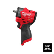 MILWAUKEE 3049-20 - M12 FUEL™ 3/8" Subcompact Impact Wrench w/ Friction Ring MILWAUKEE