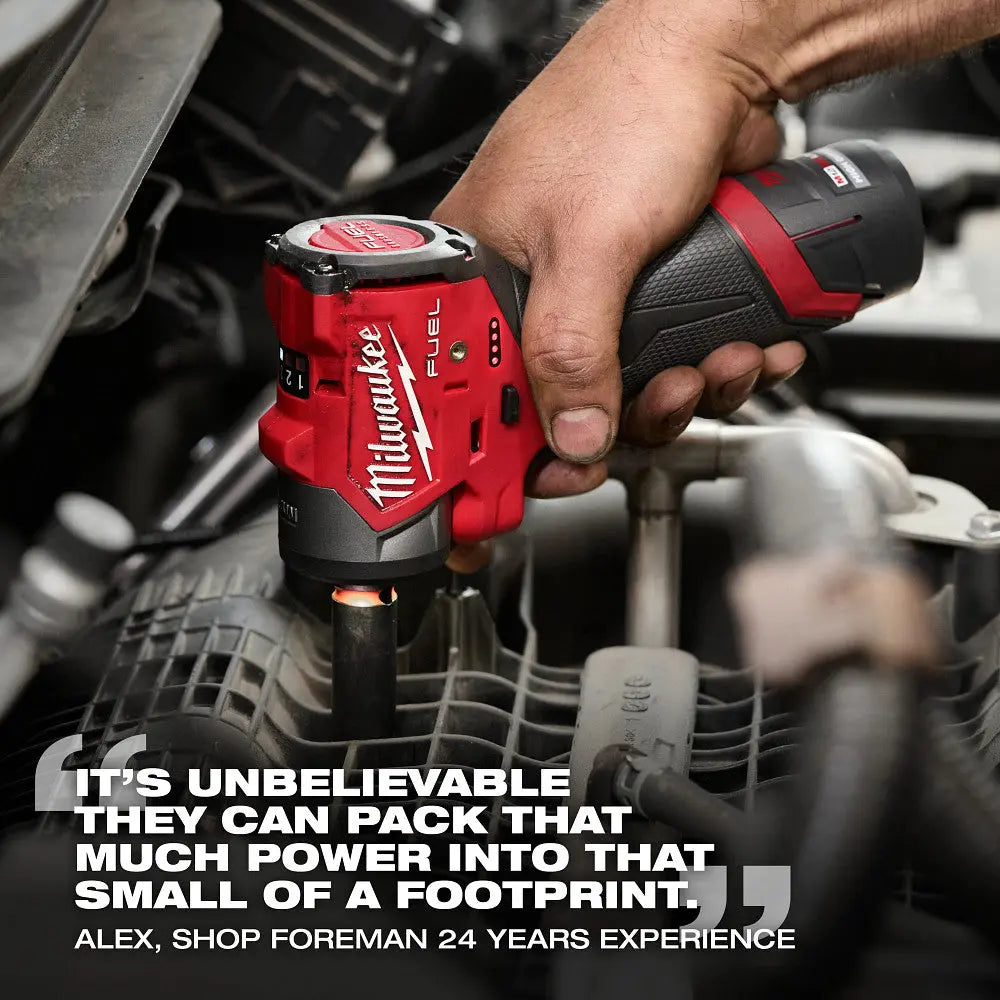 MILWAUKEE 3049-20 - M12 FUEL™ 3/8" Subcompact Impact Wrench w/ Friction Ring MILWAUKEE