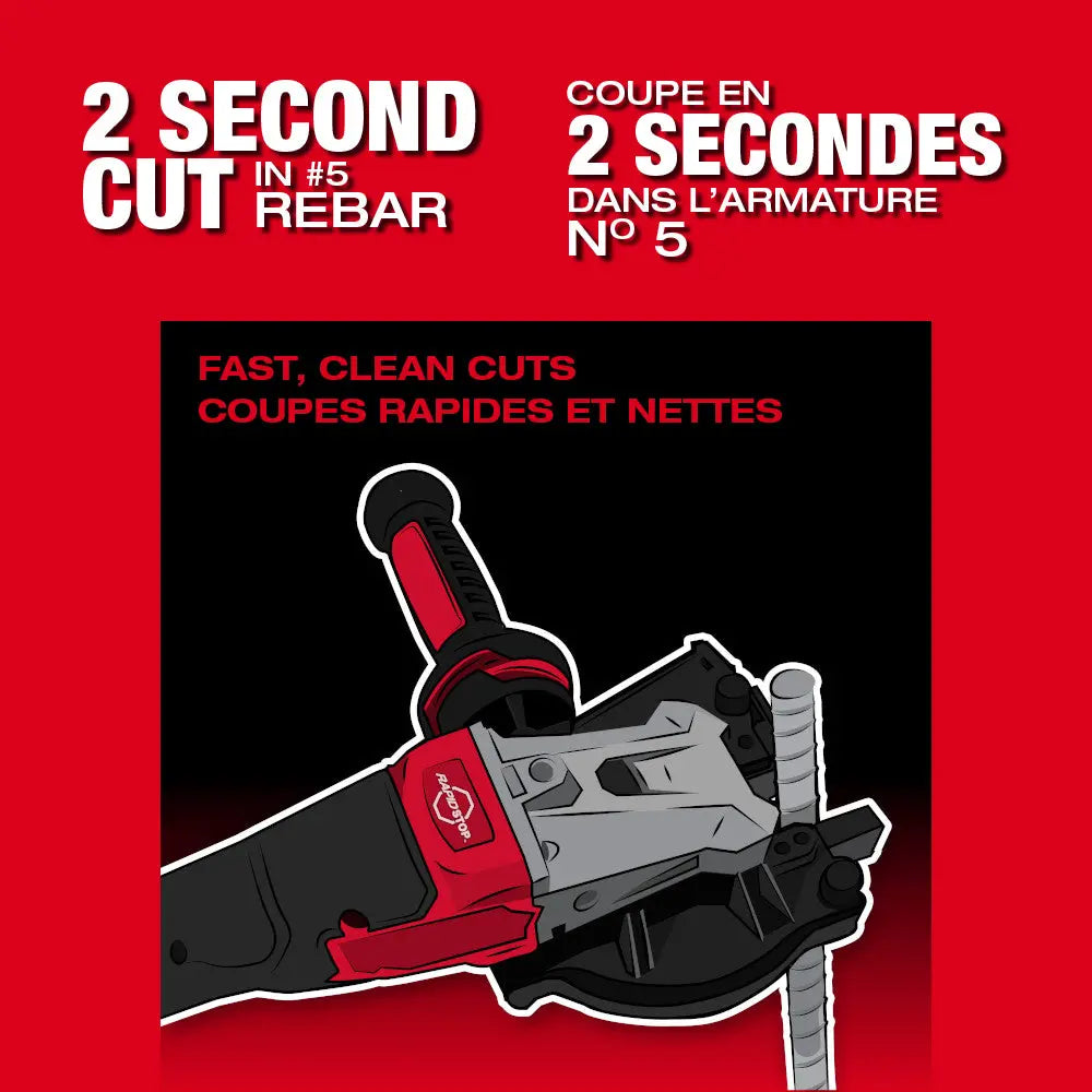 MILWAUKEE 3675-20 - M18 FUEL™ #10 (1-1/4") Rebar Cutter MILWAUKEE