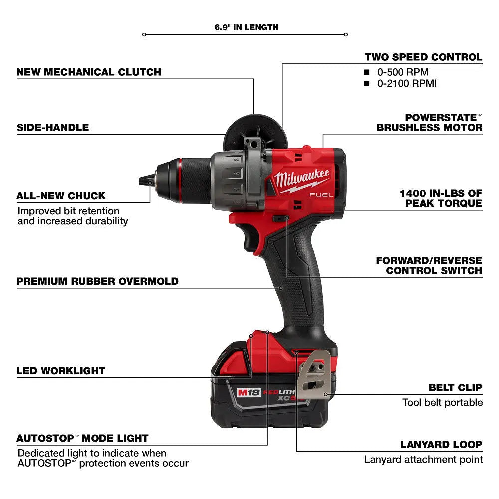 MILWAUKEE 3799-22 - M18 FUEL™ 2-Tool Combo Kit MILWAUKEE