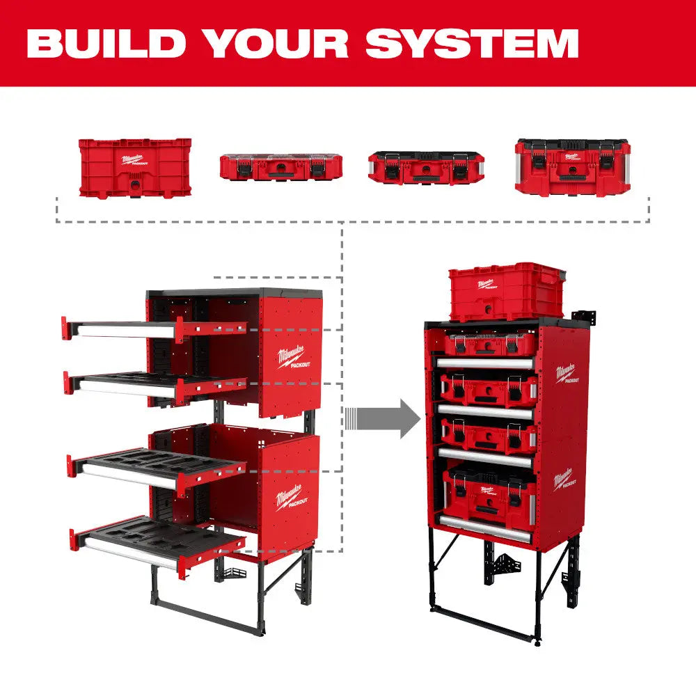 MILWAUKEE 48-21-8040 - PACKOUT™ Rack Drawer MILWAUKEE